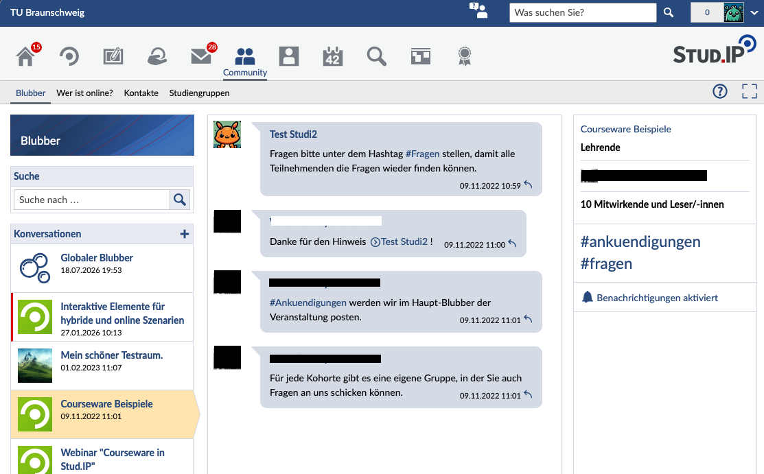 Screenshots Blubber
