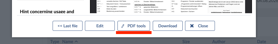 PDF tools
